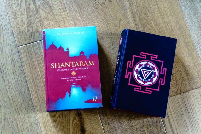 Shanteram i Cień Góry - okładki